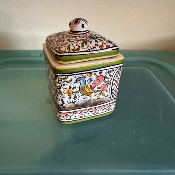 Colorful Ceramic Decorative Box - Picture 6 of 8
